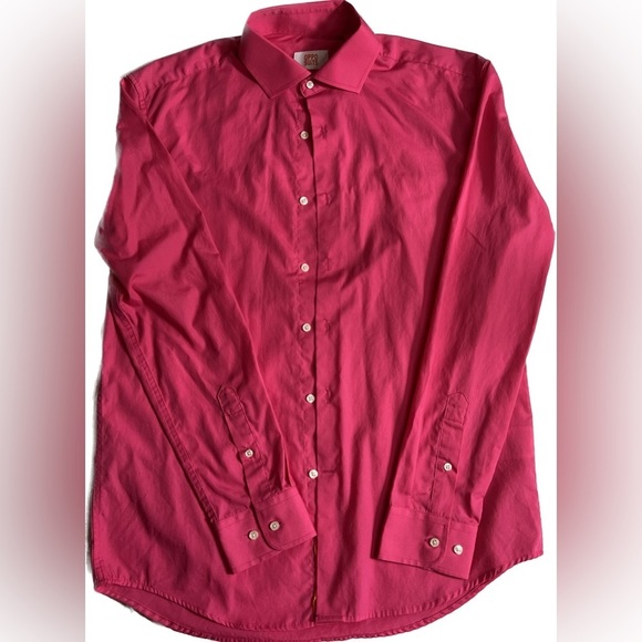 EUC OppoSuits Men’s Pink Button Up Size M - Picture 3 of 8